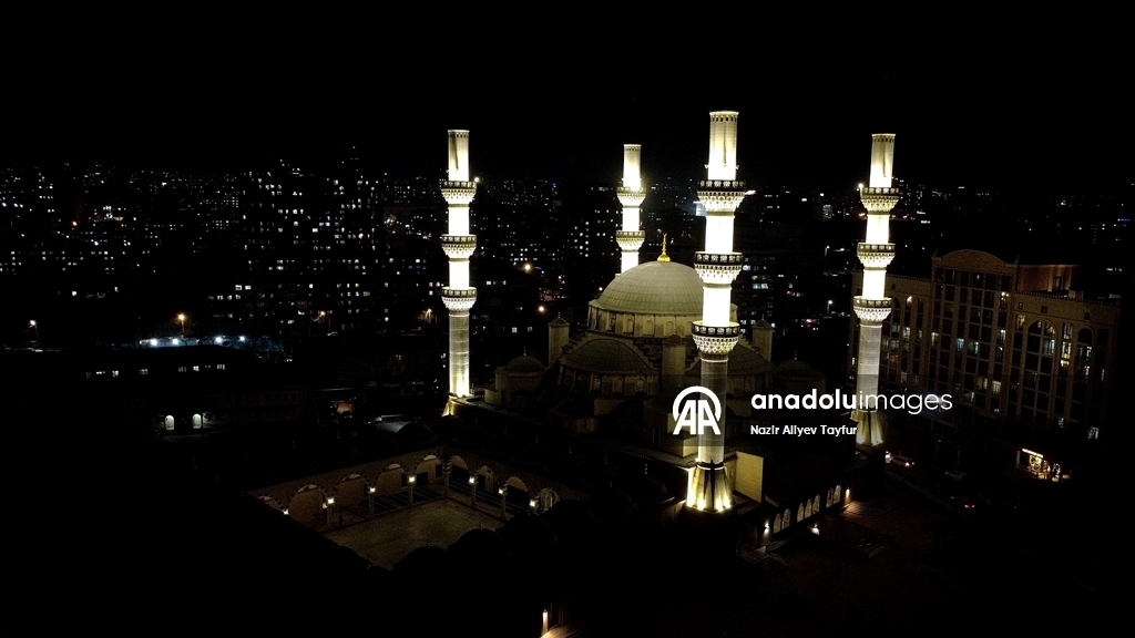 Kırgızistan'da ramazanın ilk teravih namazı hatimle kılındı