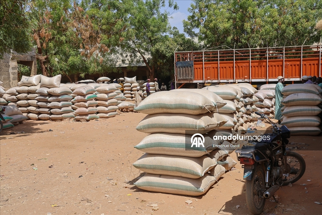 Nijerya'nın kuzeybatısında tahıl ticaretinin kalbi: Argungu pazarı