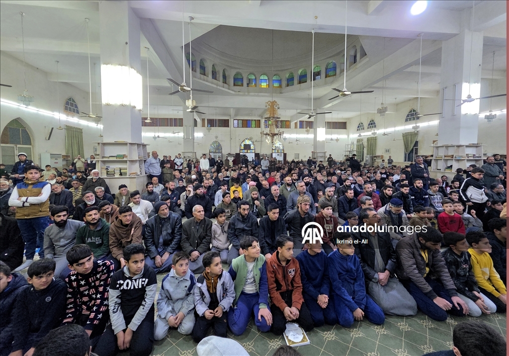 Suriye’de terör örgütü YPG’den kurtarılan bölgelerde ilk teravih namazı kılındı