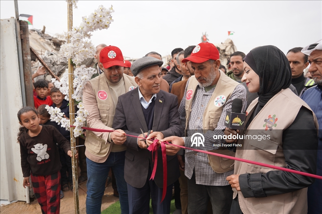 مخيم "يلدز 1" التركي يفتح أبوابه لإيواء نازحين شرق مدينة غزة