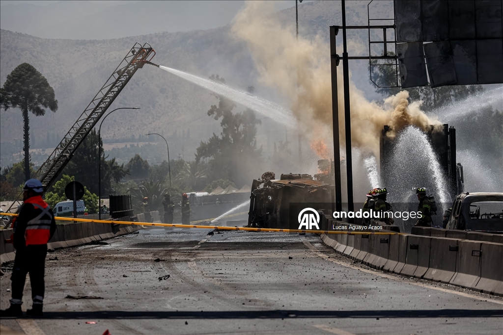 Santiago'da gaz kamyonu patlamasında en az 4 kişi öldü, 17 kişi yaralandı