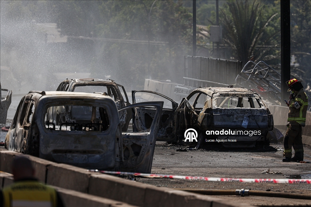 Santiago'da gaz kamyonu patlamasında en az 4 kişi öldü, 17 kişi yaralandı