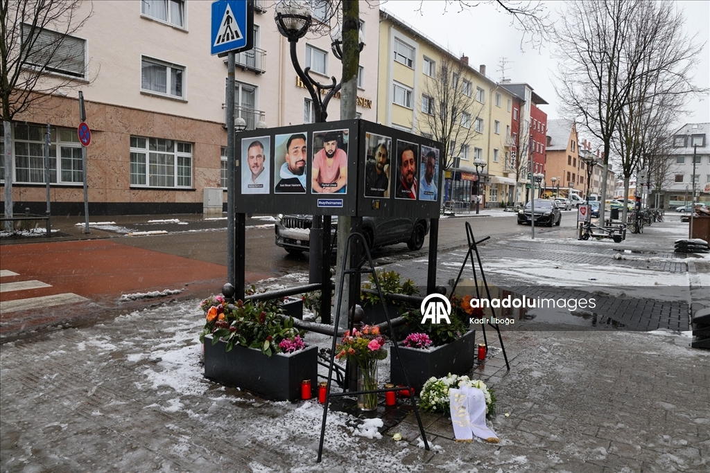 Almanya'daki ırkçı terör saldırısında yaşamını yitirenler 6. yılında Hanau'da anıldı