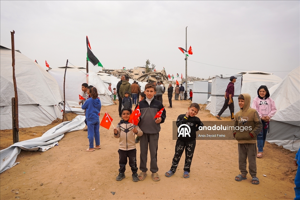 مخيم "يلدز 1" التركي يفتح أبوابه لإيواء نازحين شرق مدينة غزة