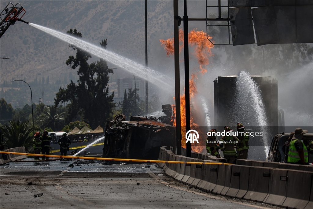Santiago'da gaz kamyonu patlamasında en az 4 kişi öldü, 17 kişi yaralandı