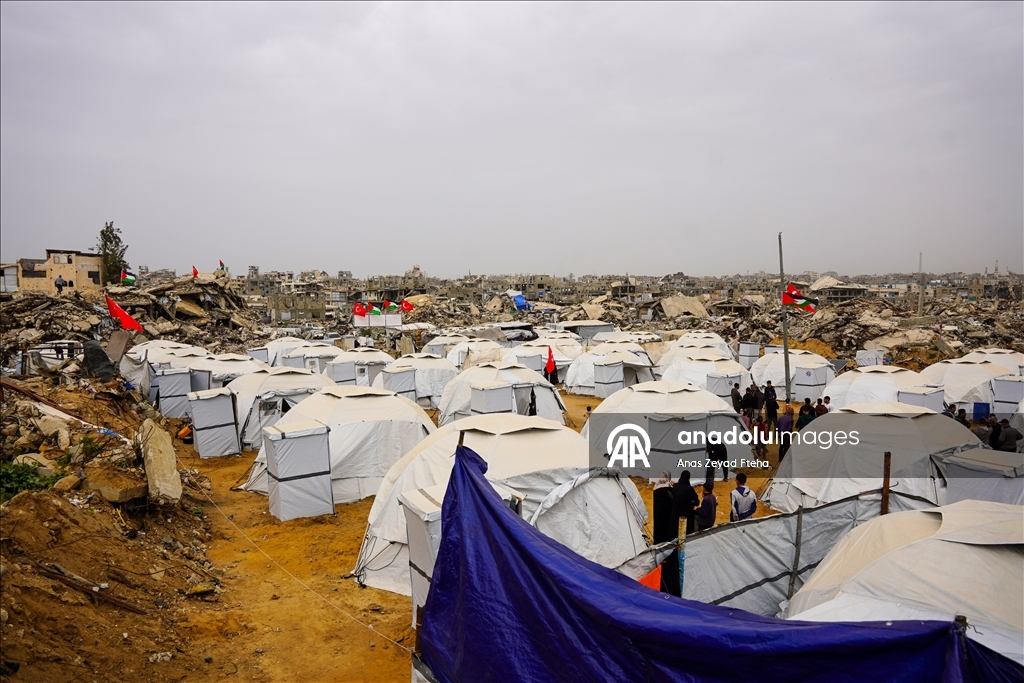 مخيم "يلدز 1" التركي يفتح أبوابه لإيواء نازحين شرق مدينة غزة