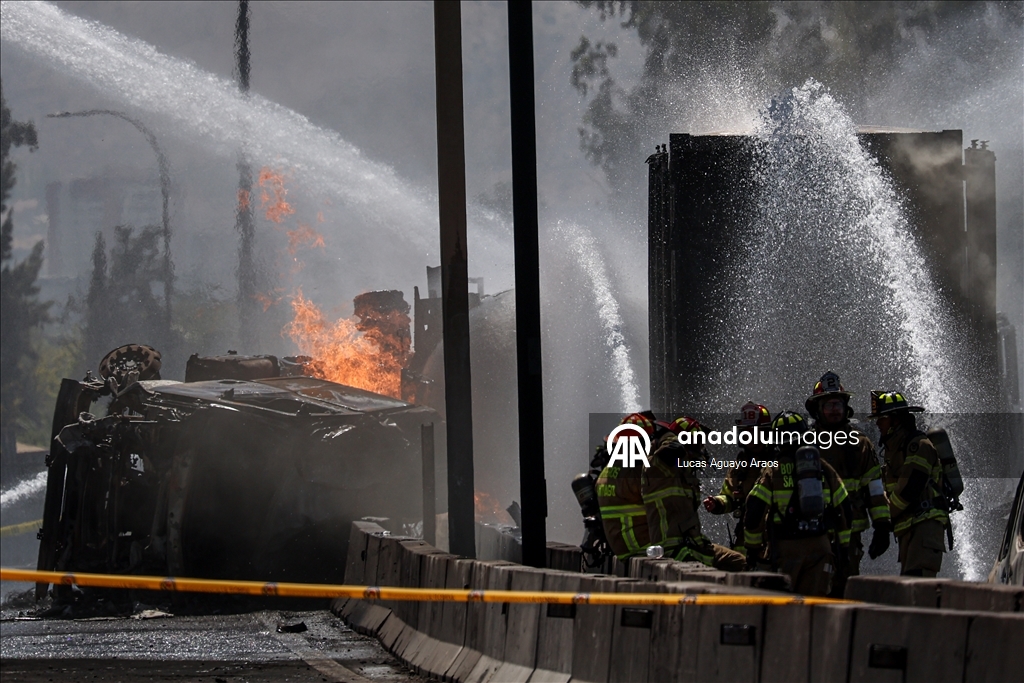 Santiago'da gaz kamyonu patlamasında en az 4 kişi öldü, 17 kişi yaralandı