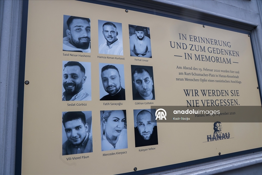 Almanya'daki ırkçı terör saldırısında yaşamını yitirenler 6. yılında Hanau'da anıldı