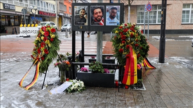 Almanya'daki ırkçı terör saldırısında yaşamını yitirenler 6. yılında Hanau'da anıldı