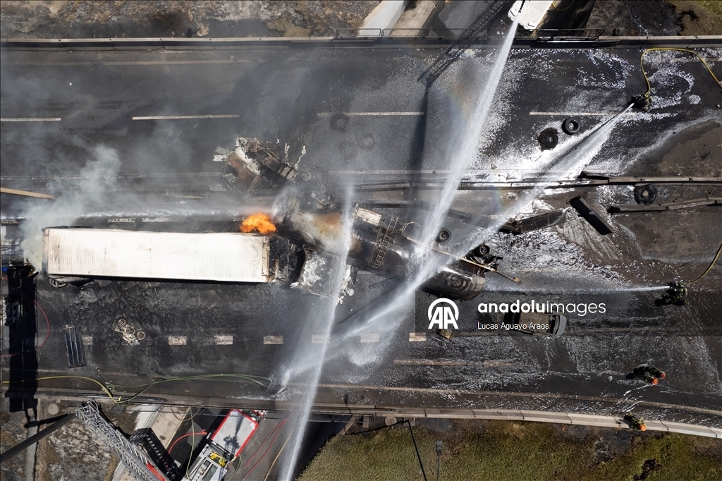 В Сантьяго при взрыве грузовика с газом погибли четыре человека 5