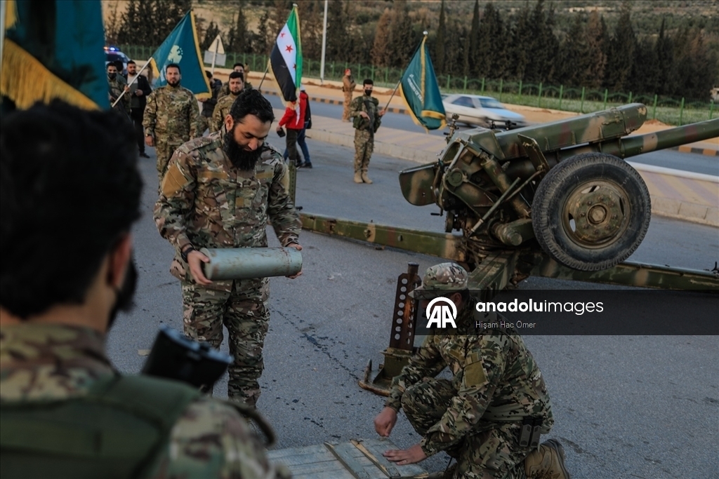 В столице Сирии Дамаске впервые за 14 лет произведен залп из рамазанский пушки 6