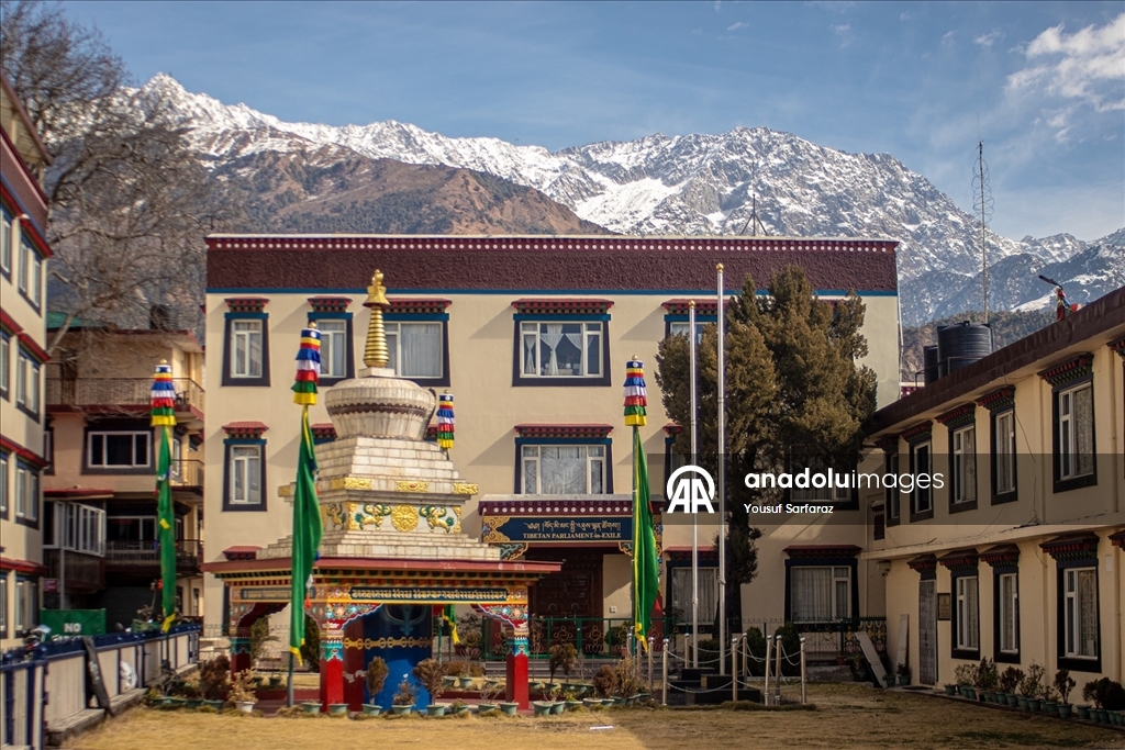 Hindistan’ın Dharamshala kentinde günlük yaşam