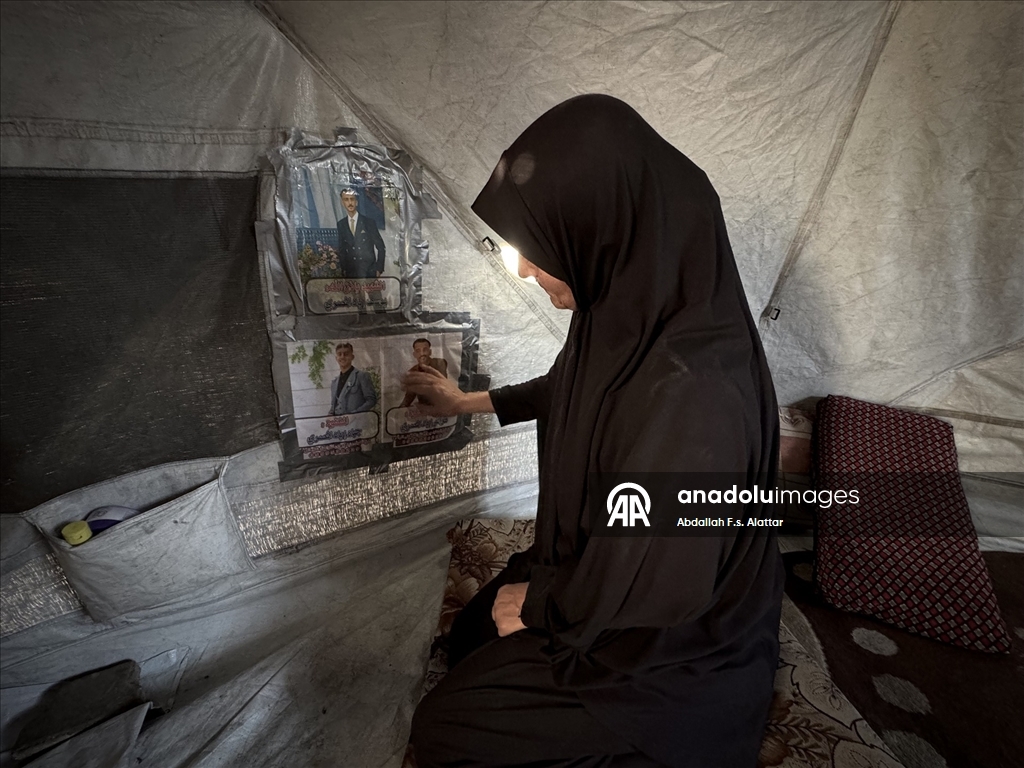 Filistinli kadın ramazanı çocuklarından uzakta geçiriyor