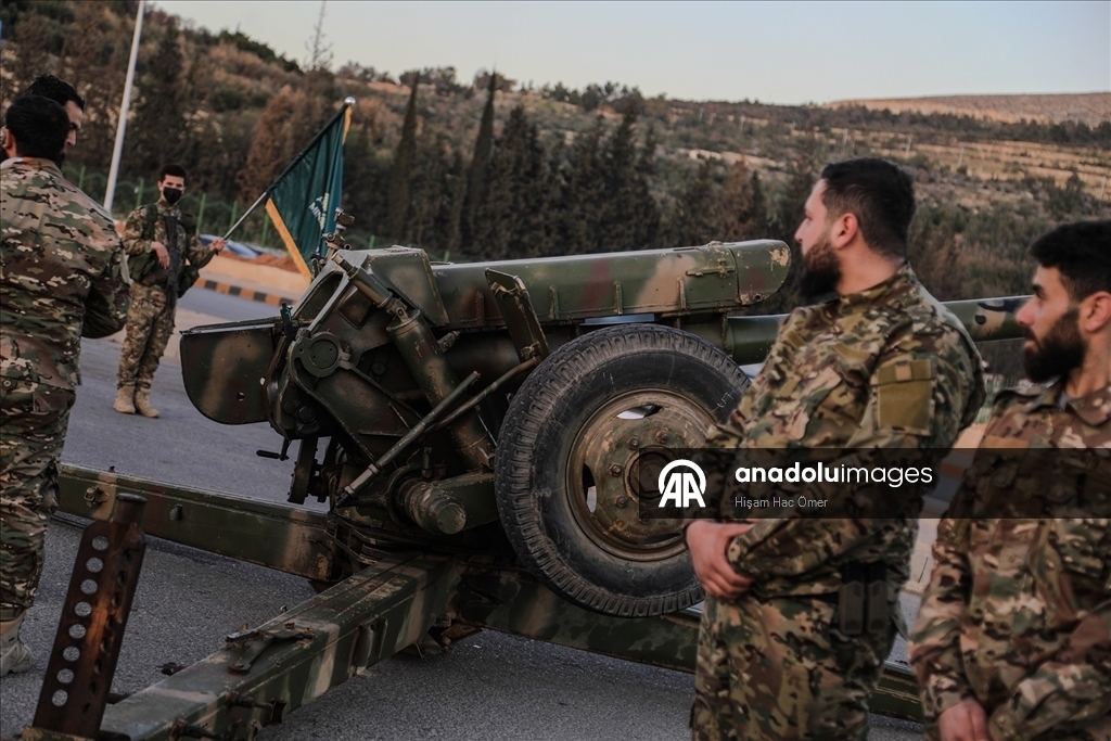 В столице Сирии Дамаске впервые за 14 лет произведен залп из рамазанский пушки 5