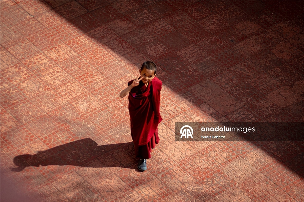 Hindistan’ın Dharamshala kentinde günlük yaşam