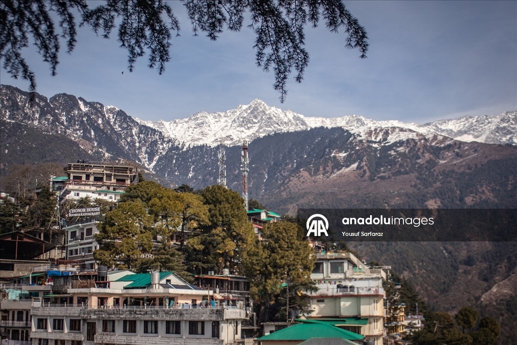 Hindistan’ın Dharamshala kentinde günlük yaşam