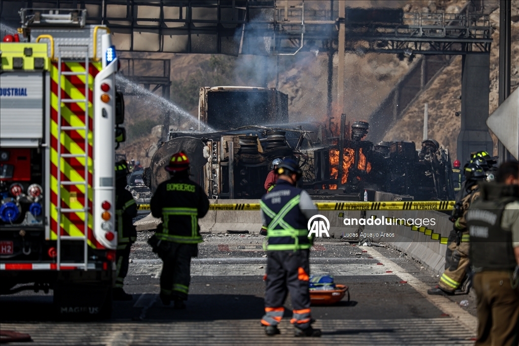 В Сантьяго при взрыве грузовика с газом погибли четыре человека 18