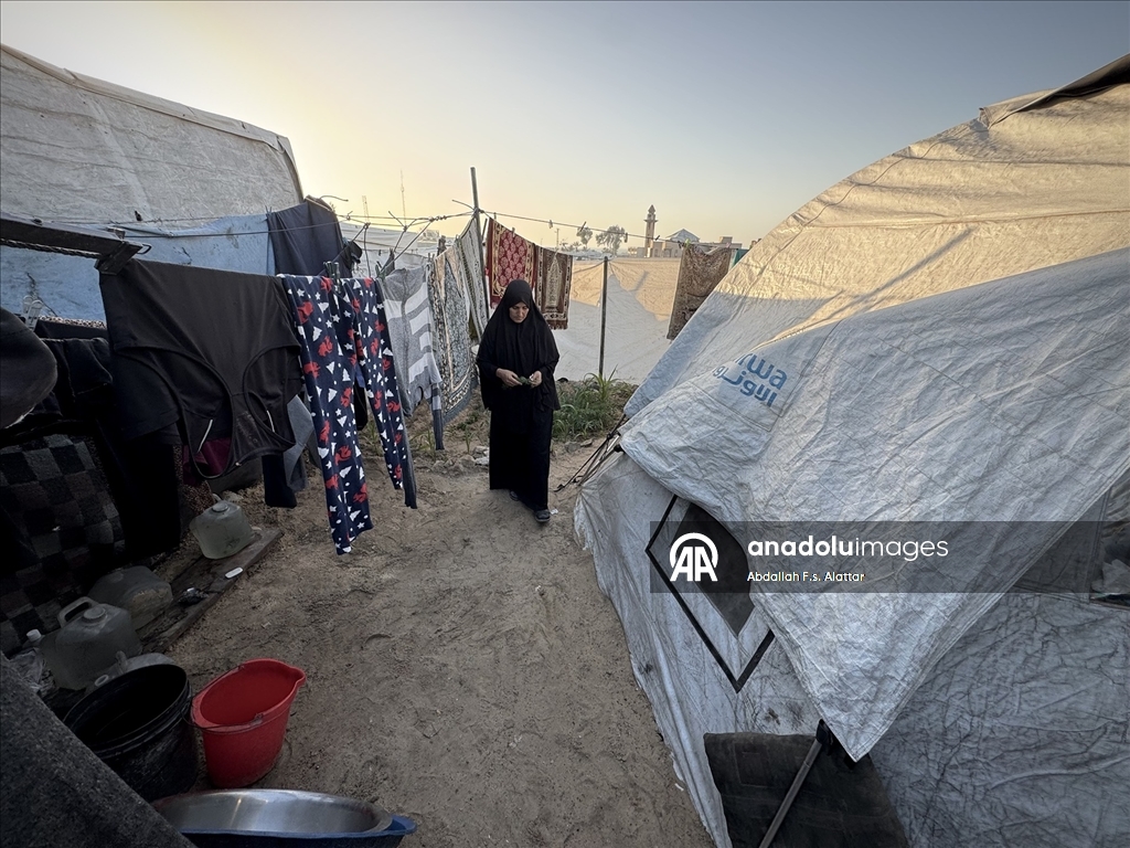 Filistinli kadın ramazanı çocuklarından uzakta geçiriyor