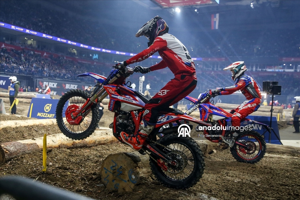 Sırbistan'da SuperEnduro Dünya Şampiyonası'nın 5. turu düzenlendi