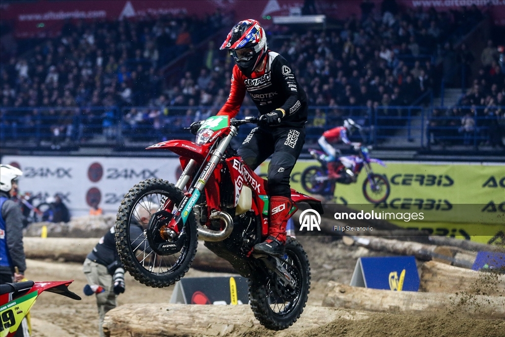 Sırbistan'da SuperEnduro Dünya Şampiyonası'nın 5. turu düzenlendi