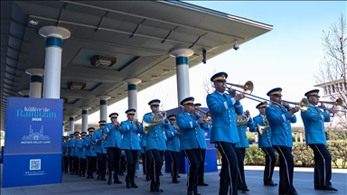 "Külliye'de Ramazan" etkinlikleri kapsamında Cumhurbaşkanlığı Muhafız Alayı Tüfekli Birlik Gösterisi düzenlendi