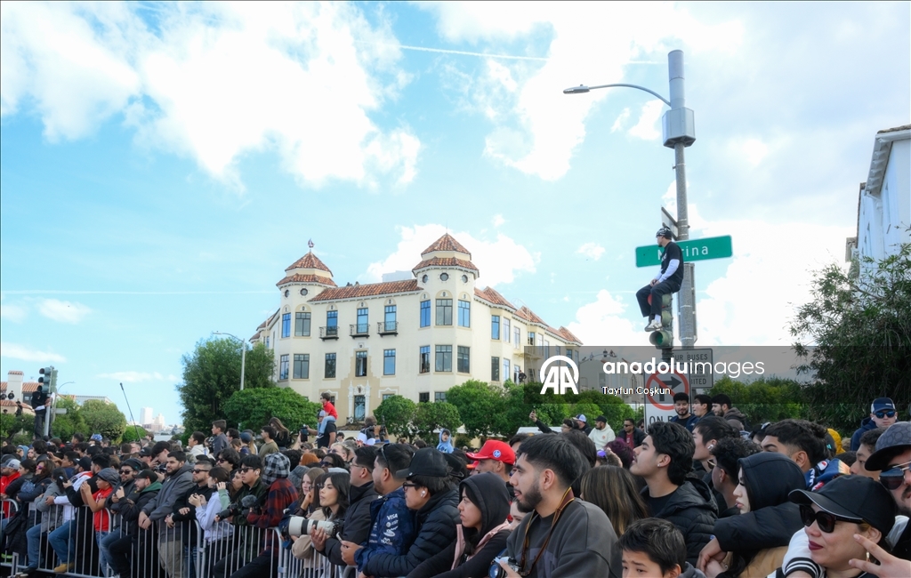 В Сан-Франциско прошло шоу Red Bull Showrun
