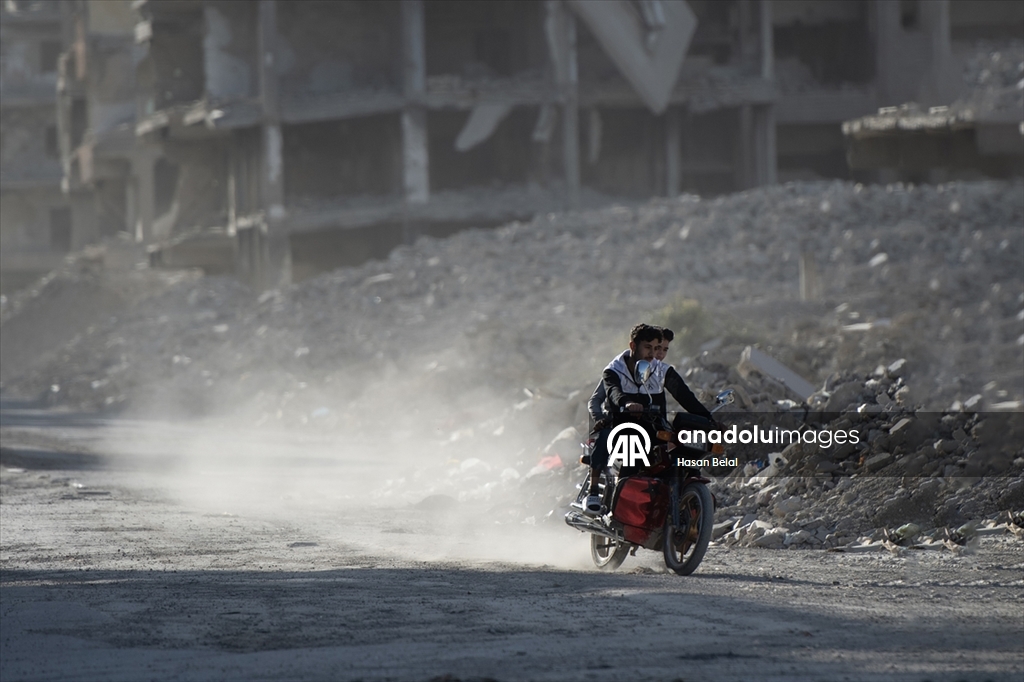 Suriye'nin Yarmuk Kampı’nda günlük yaşam