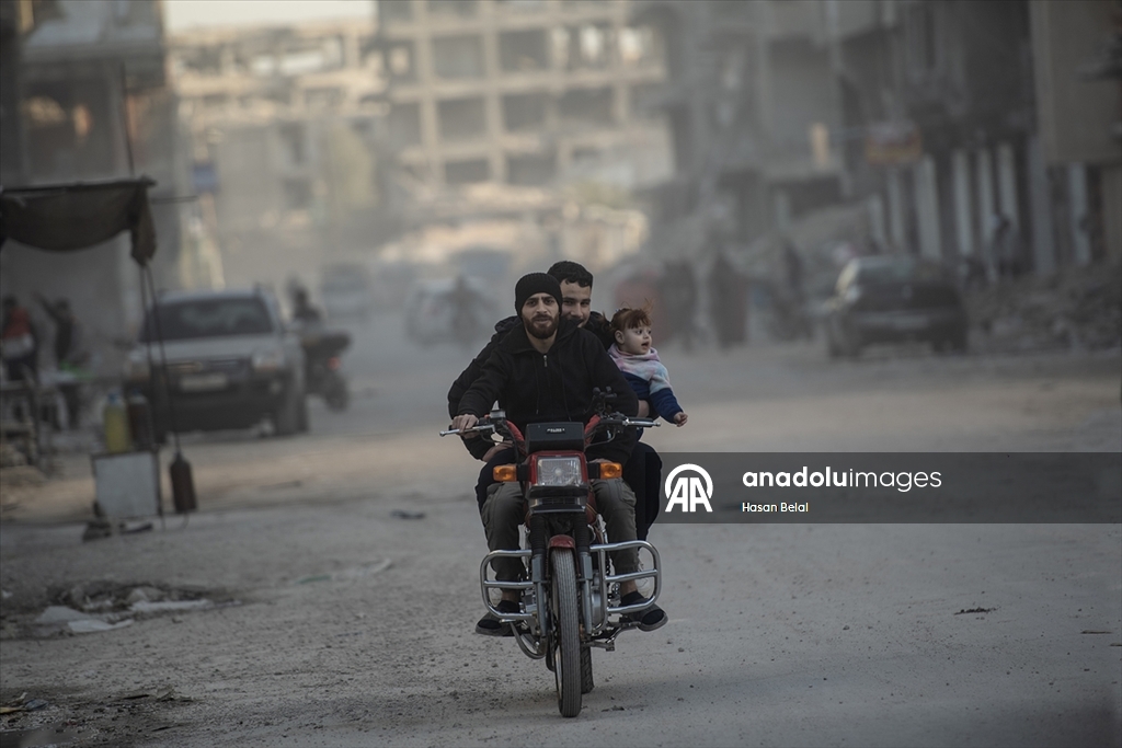 Suriye'nin Yarmuk Kampı’nda günlük yaşam