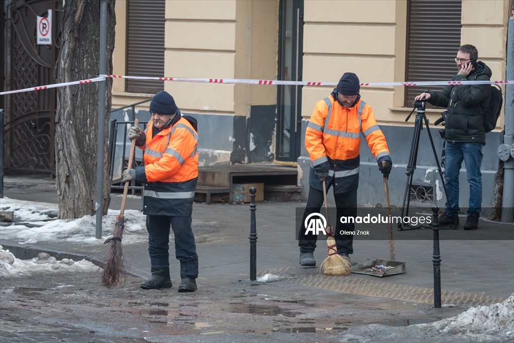 Lviv’de patlamalarda bir polis öldü, 24 kişi yaralandı