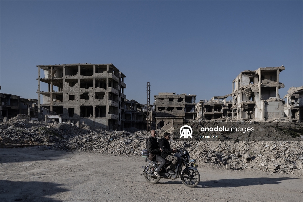 Suriye'nin Yarmuk Kampı’nda günlük yaşam