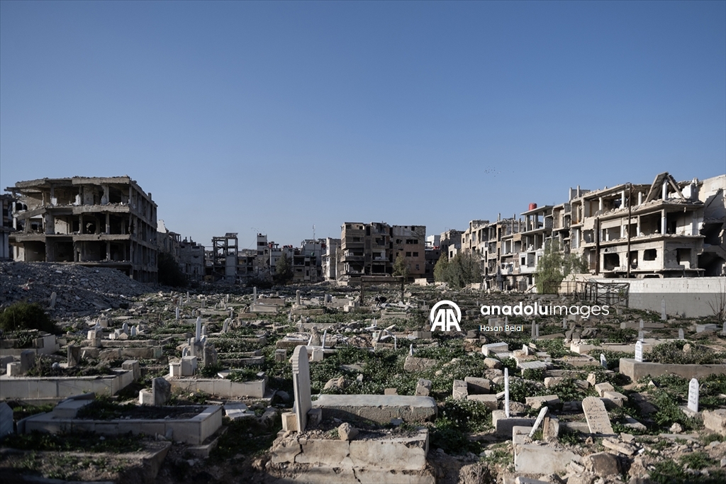 Suriye'nin Yarmuk Kampı’nda günlük yaşam