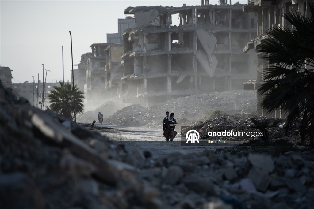 Suriye'nin Yarmuk Kampı’nda günlük yaşam