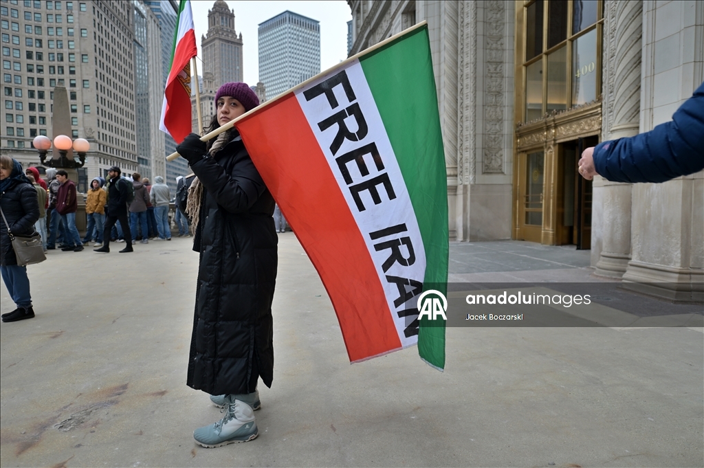 В Чикаго прошла акция памяти жертв протестных акций в Иране