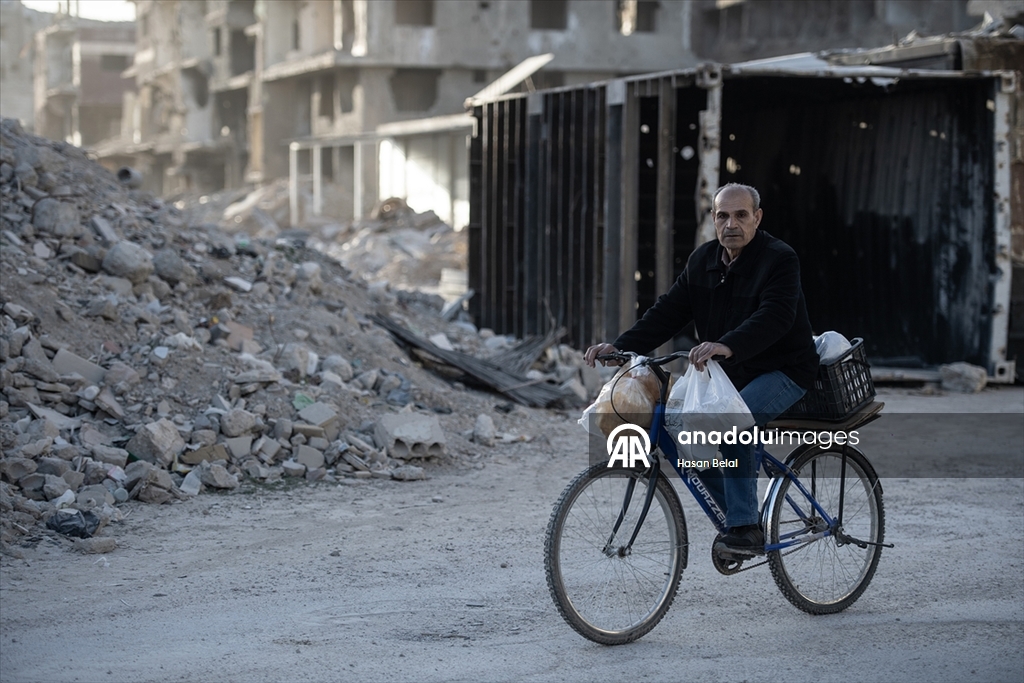 Suriye'nin Yarmuk Kampı’nda günlük yaşam