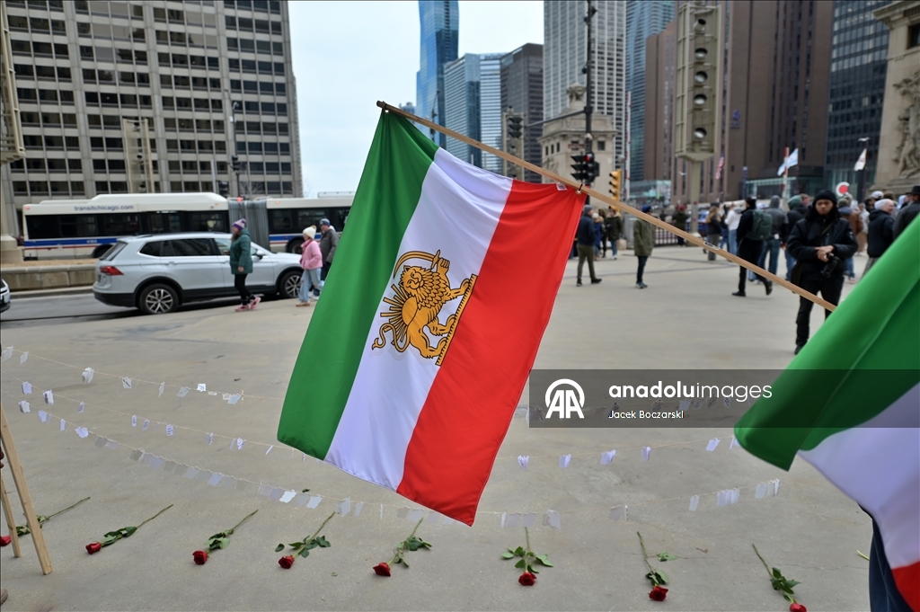 В Чикаго прошла акция памяти жертв протестных акций в Иране