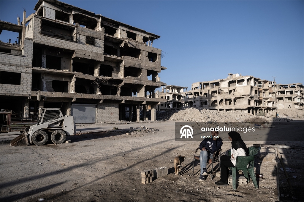 Suriye'nin Yarmuk Kampı’nda günlük yaşam