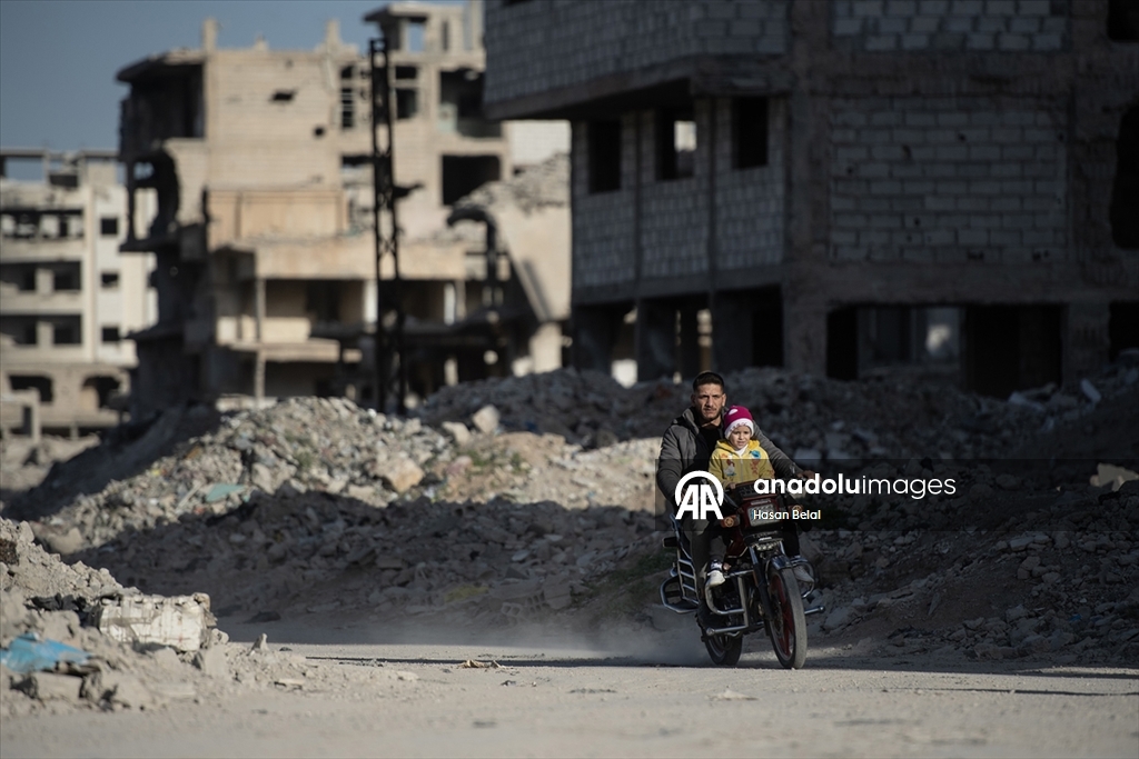 Suriye'nin Yarmuk Kampı’nda günlük yaşam