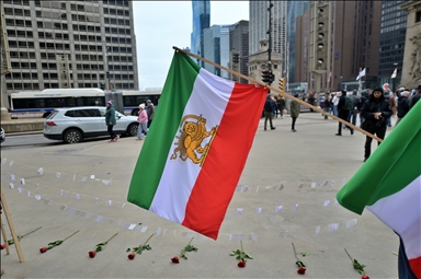 В Чикаго прошла акция памяти жертв протестных акций в Иране