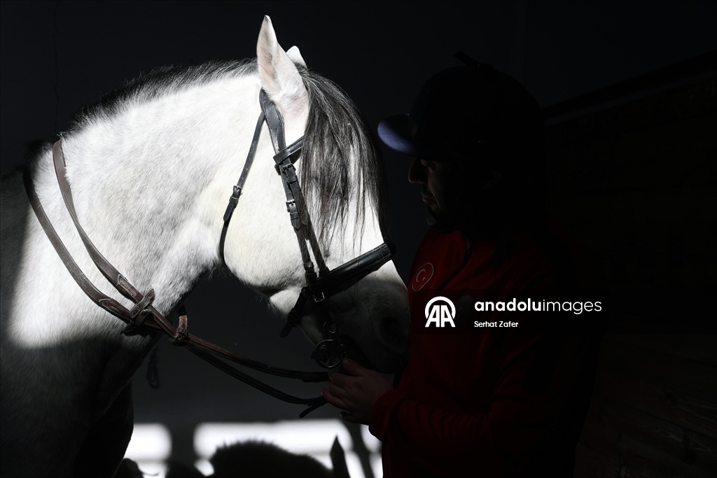 Geçmişi yüzyıllar öncesine dayanan atlı spor geleneği "çevgan" Sivas'ta yaşatılıyor