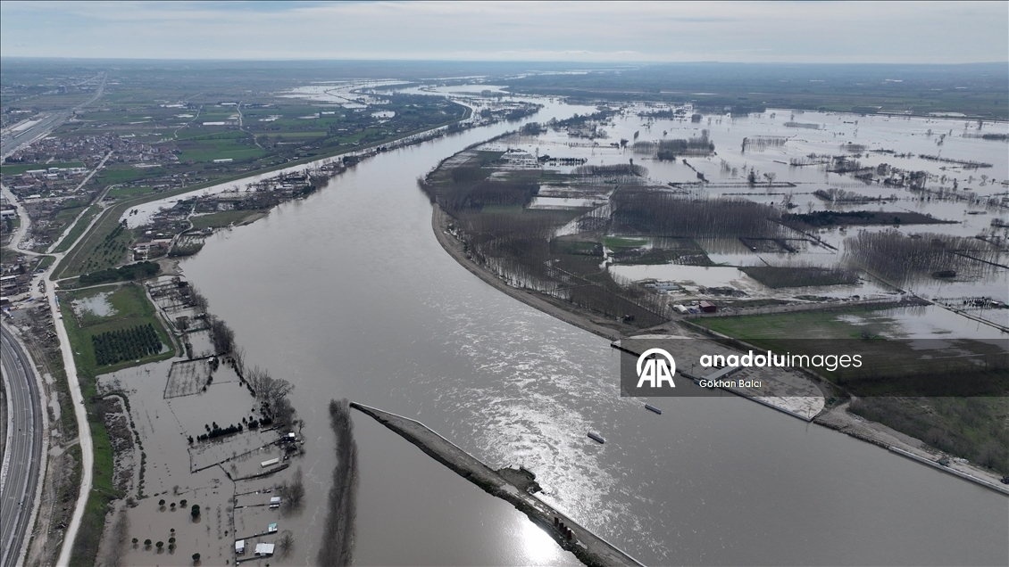Meriç ve Tunca'nın debisi düşüşe geçti