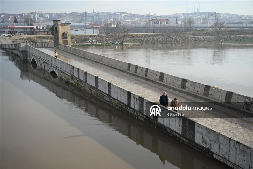 Meriç ve Tunca'nın debisi düşüşe geçti