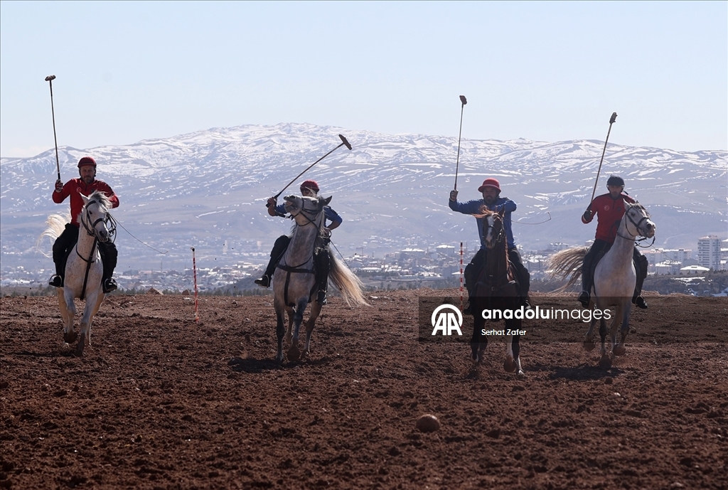 Geçmişi yüzyıllar öncesine dayanan atlı spor geleneği "çevgan" Sivas'ta yaşatılıyor