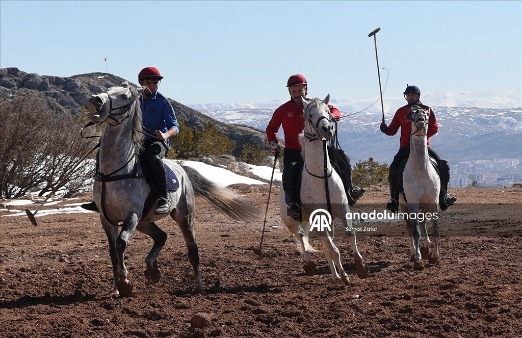 Geçmişi yüzyıllar öncesine dayanan atlı spor geleneği "çevgan" Sivas'ta yaşatılıyor