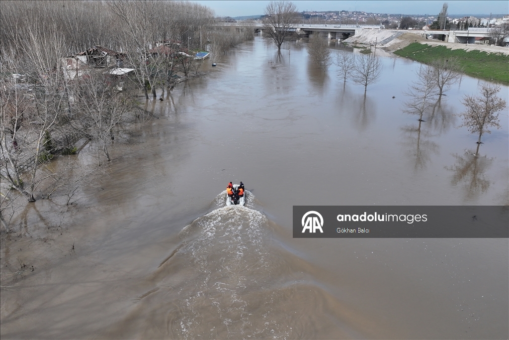 Meriç ve Tunca'nın debisi düşüşe geçti