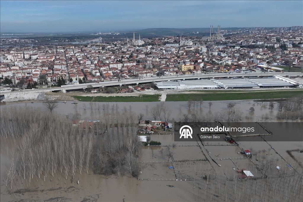 Meriç ve Tunca'nın debisi düşüşe geçti