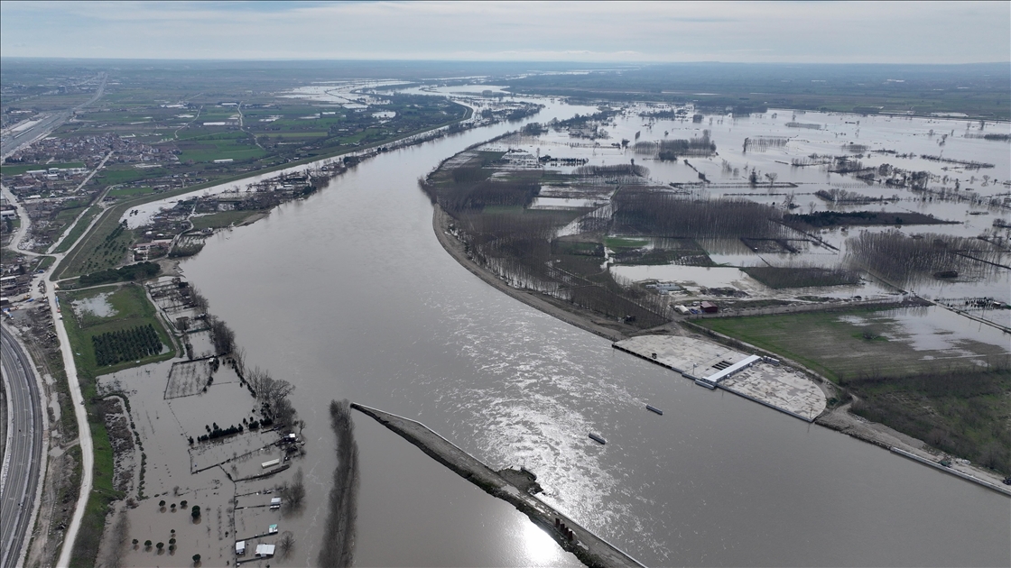 Meriç ve Tunca'nın debisi düşüşe geçti