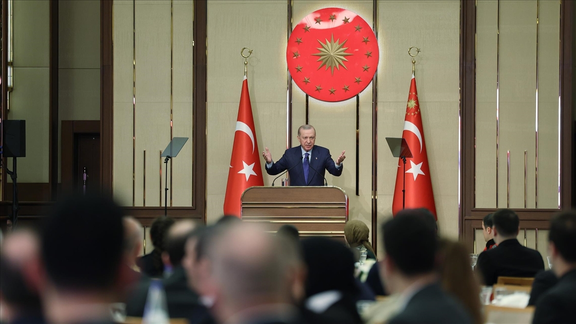 Cumhurbaşkanı Erdoğan, polis, jandarma, sahil güvenlik personeli ve güvenlik korucuları iftarına katıldı