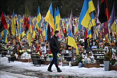В Львове почтили память украинских солдат, погибших на войне