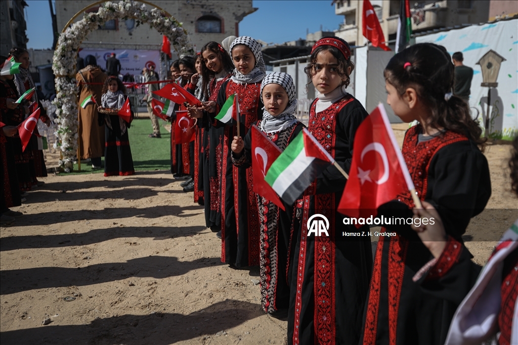بدعم تركي.. افتتاح مدرسة جديدة في مخيم الشاطئ بمدينة غزة