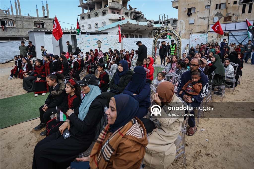 بدعم تركي.. افتتاح مدرسة جديدة في مخيم الشاطئ بمدينة غزة